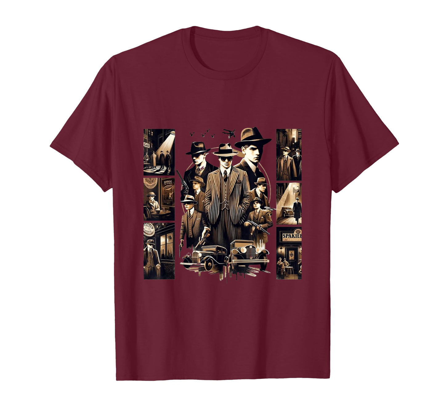 Gangsters Speakeasys 1920's Prohibition era T-Shirt