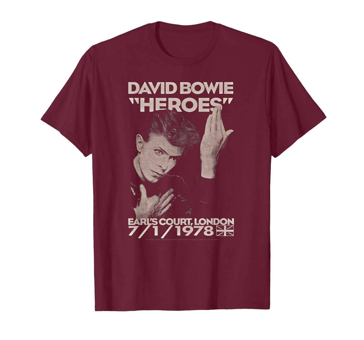 David Bowie - Earl's Court T-Shirt