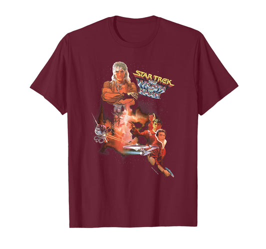 Star Trek Wrath Of Khan Movie T-Shirt