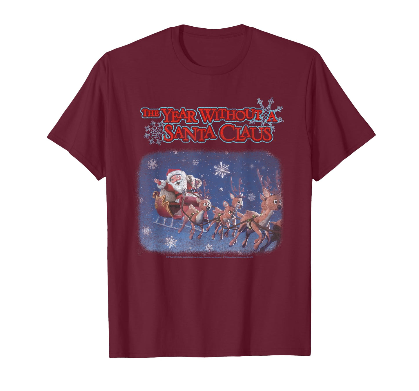 Year Without a Santa Claus Poster Art and Logo Christmas T-Shirt