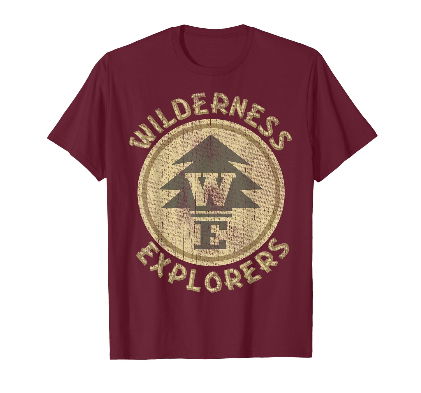 Disney Pixar Up Distressed Wilderness Explorer Emblem T-Shirt