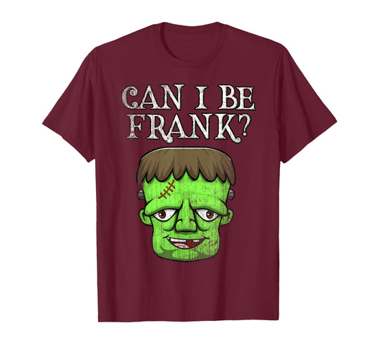 Frankenstein Face Funny Saying Outspoken Monster First Name T-Shirt