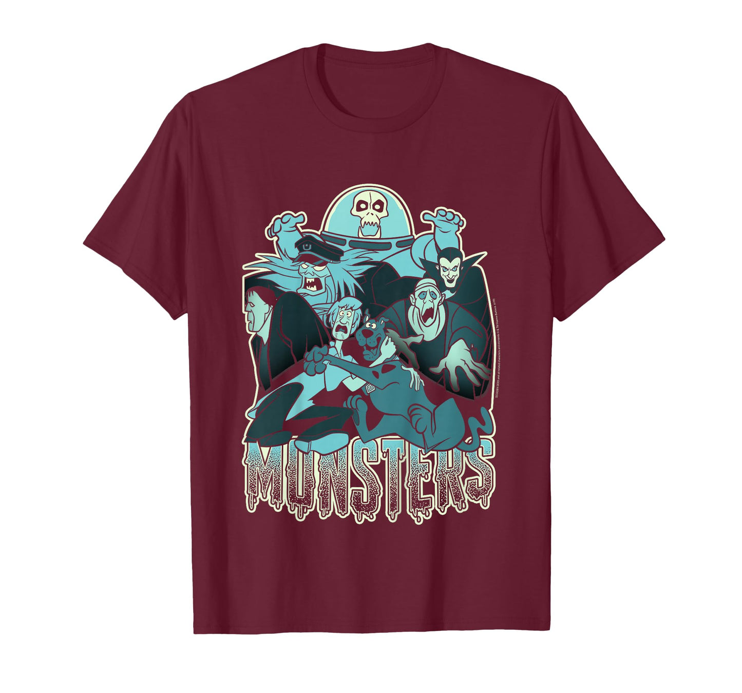 Kids Scooby-Doo Shaggy And Scooby Monsters Group Shot T-Shirt