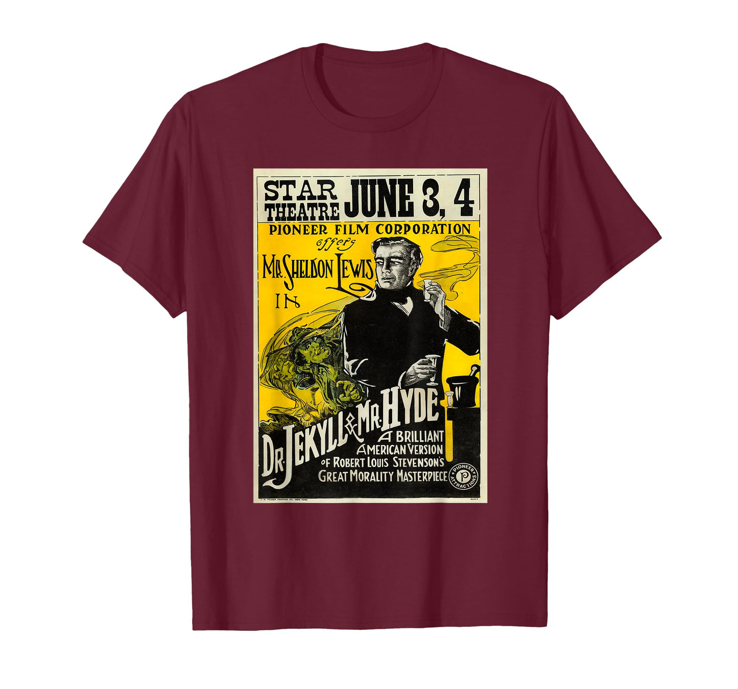 Dr. Jekyll and Mr. Hyde movie poster T-Shirt