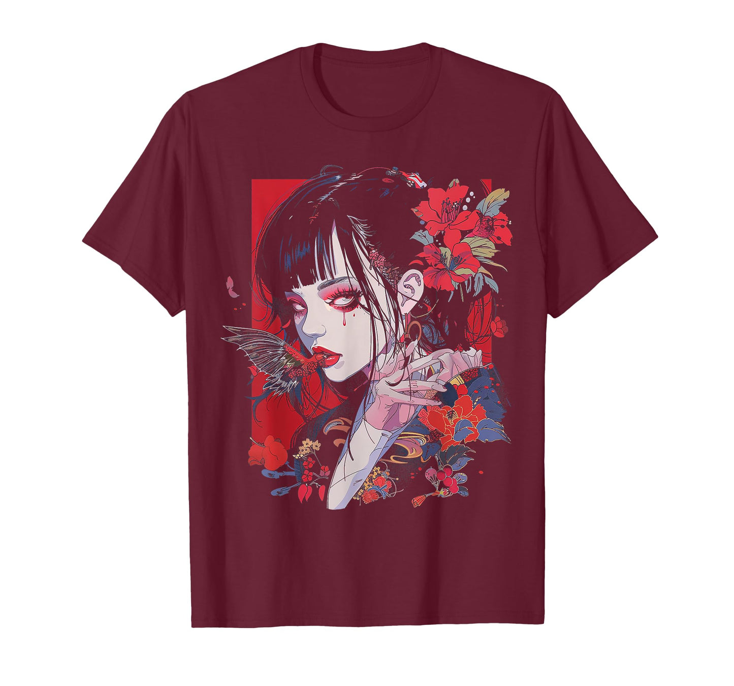 Anime Manga Motif Illustration Anime T-Shirt