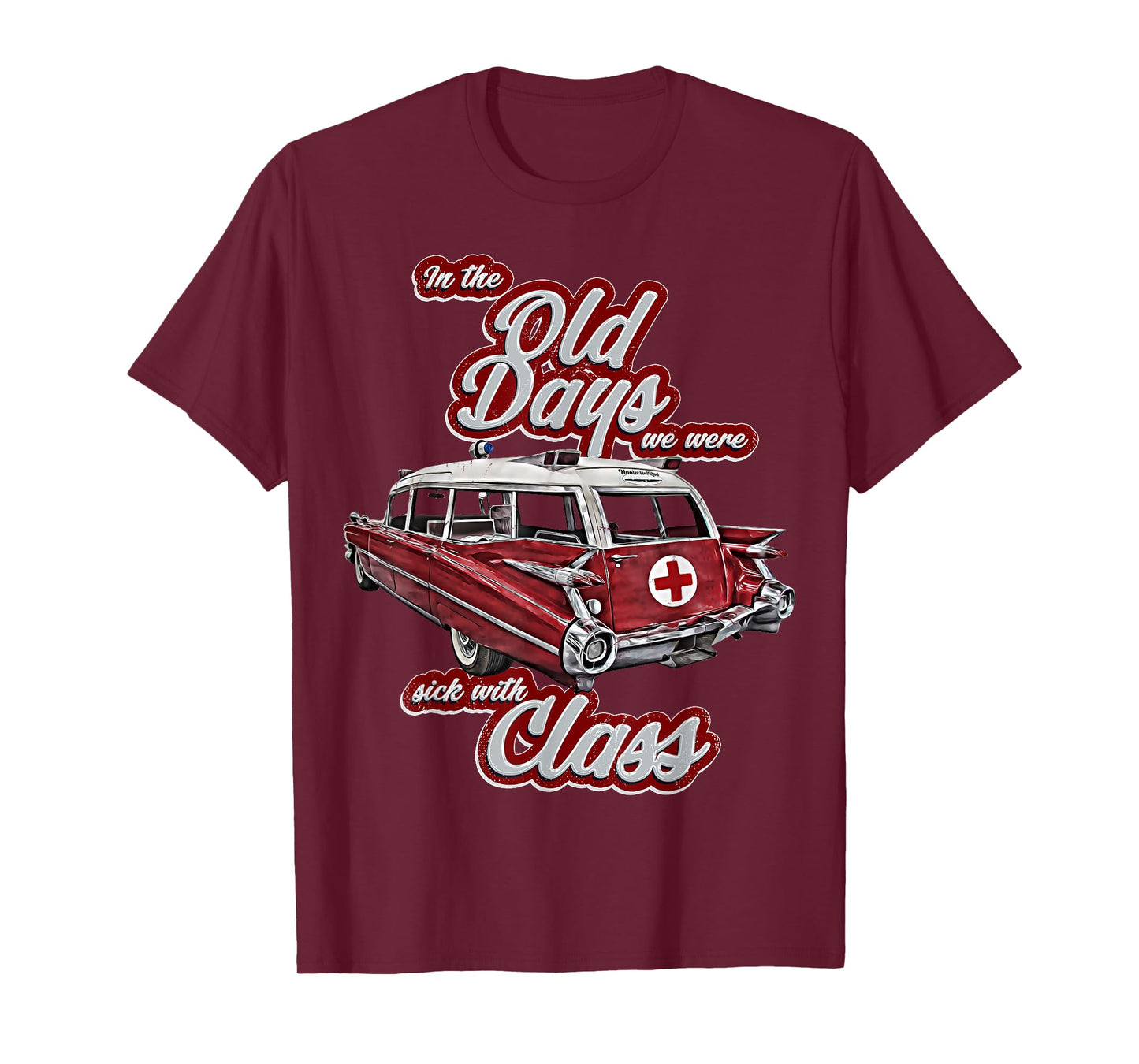 Miller,Meteor,Hotrod,Classic Ambulance car,Hearse1950s,1960s T-Shirt