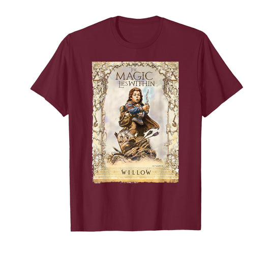 Lucasfilm Willow Movie The Magic Lies Within Archway Battle T-Shirt