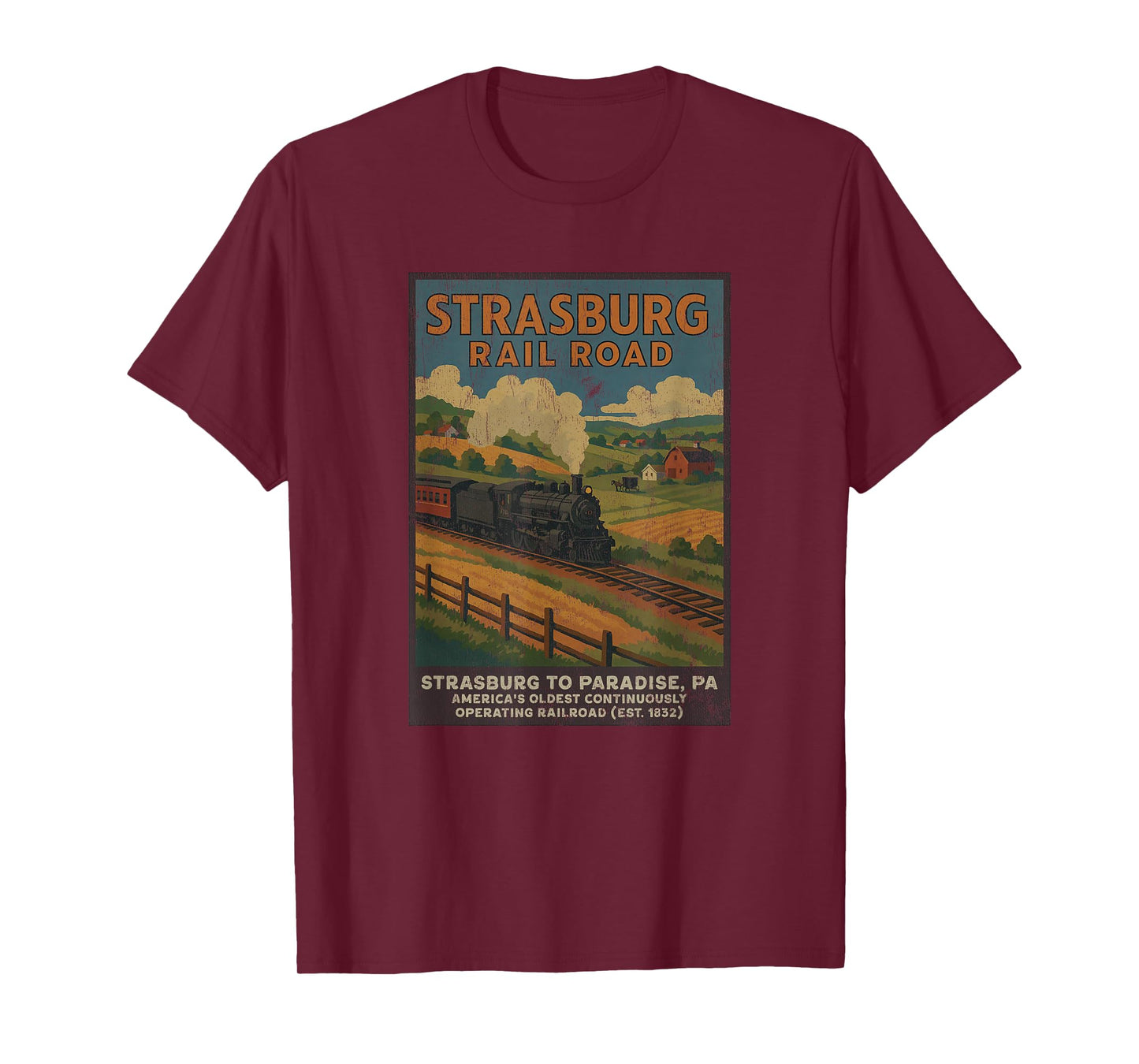 Strasburg Rail Road Pennsylvania T-Shirt