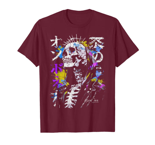 Japanese Streetwear Cyberpunk Y2K Techwear Retro Manga Anime T-Shirt