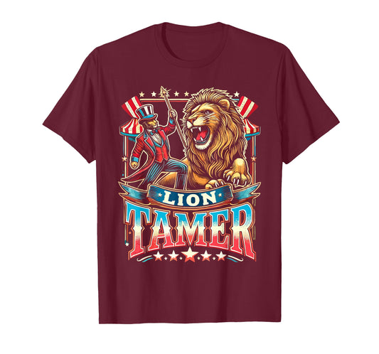 Lion Tamer Costume Ringmaster Costume Halloween T-Shirt