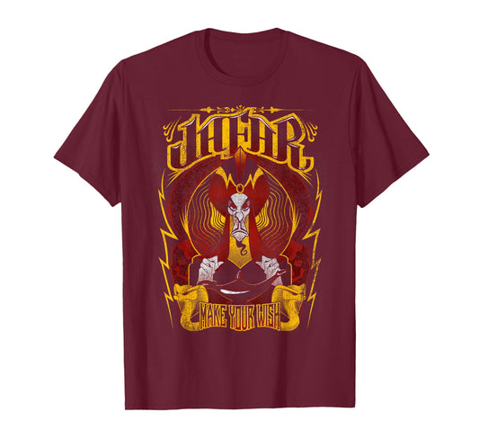 Disney Aladdin Jafar Make Your Wish Graphic T-Shirt T-Shirt
