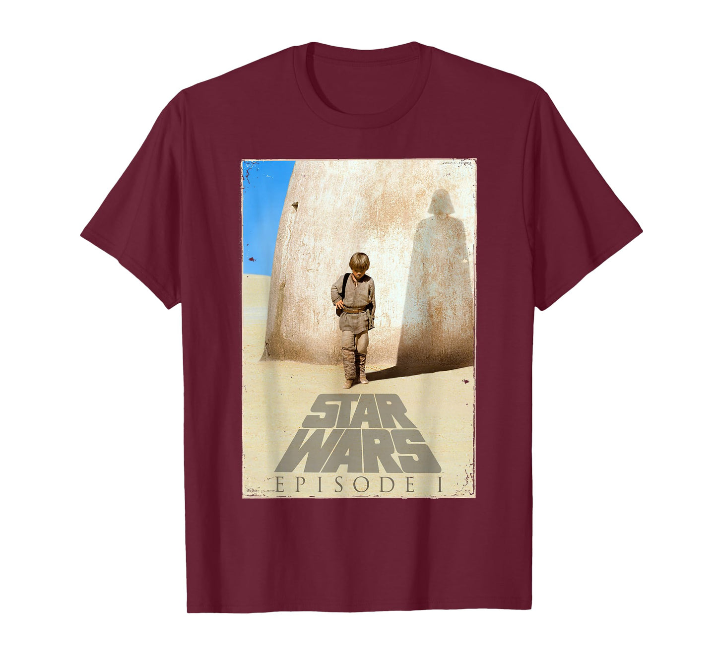 Star Wars The Phantom Menace Anakin Poster Graphic T-Shirt T-Shirt