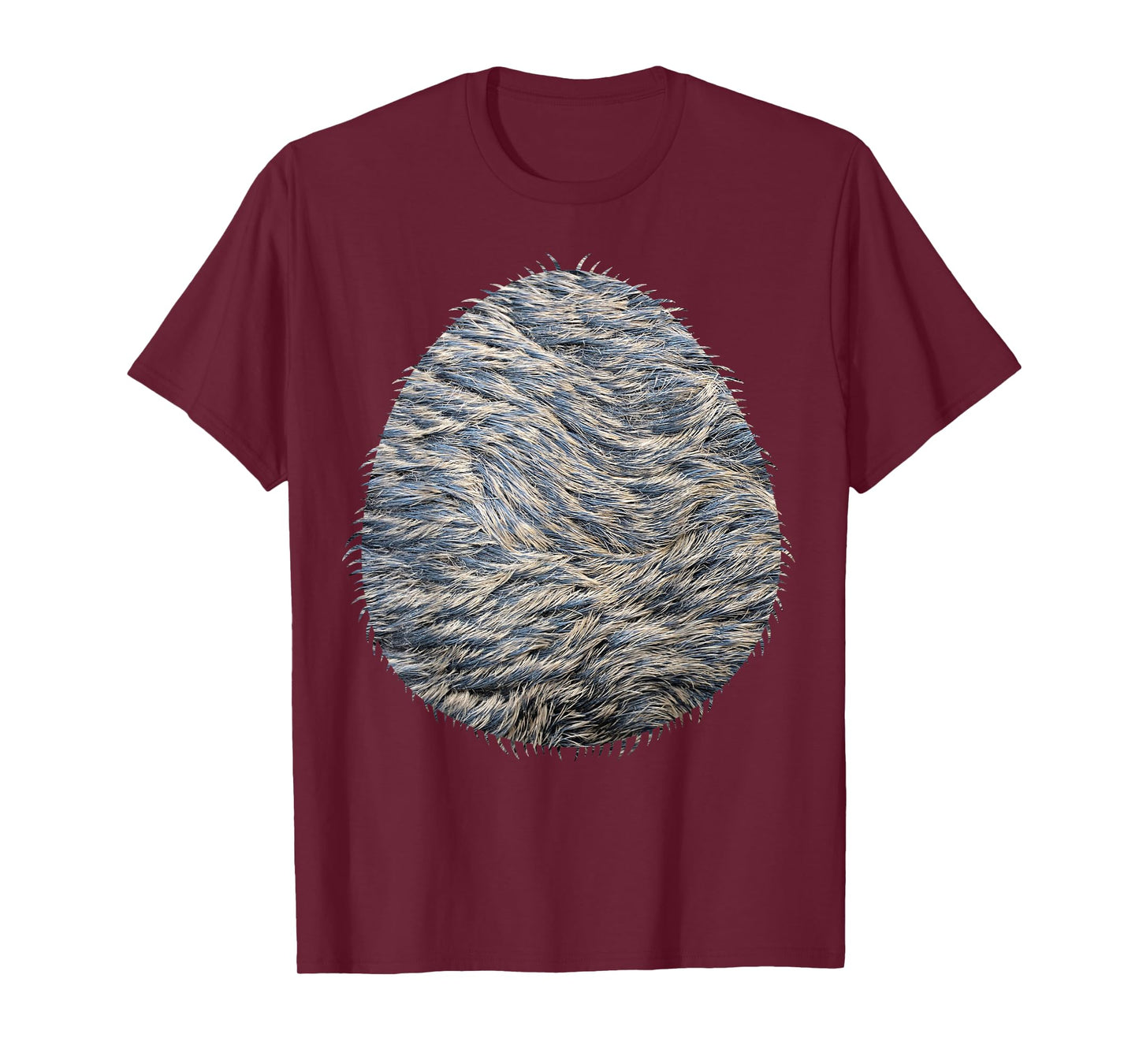 Halloween Wolf Costume Belly Shirt T-Shirt