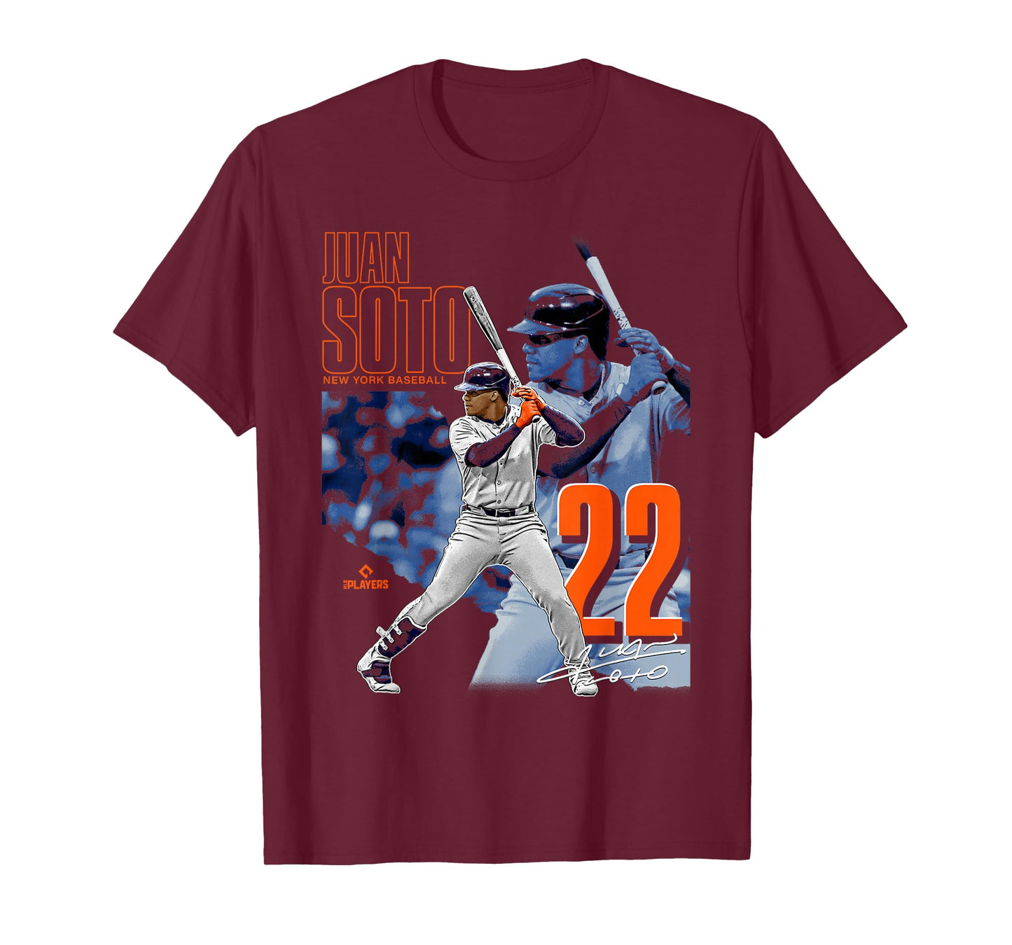 Juan Soto | New York M MLB Baseball Players| MLBJSO304N T-Shirt
