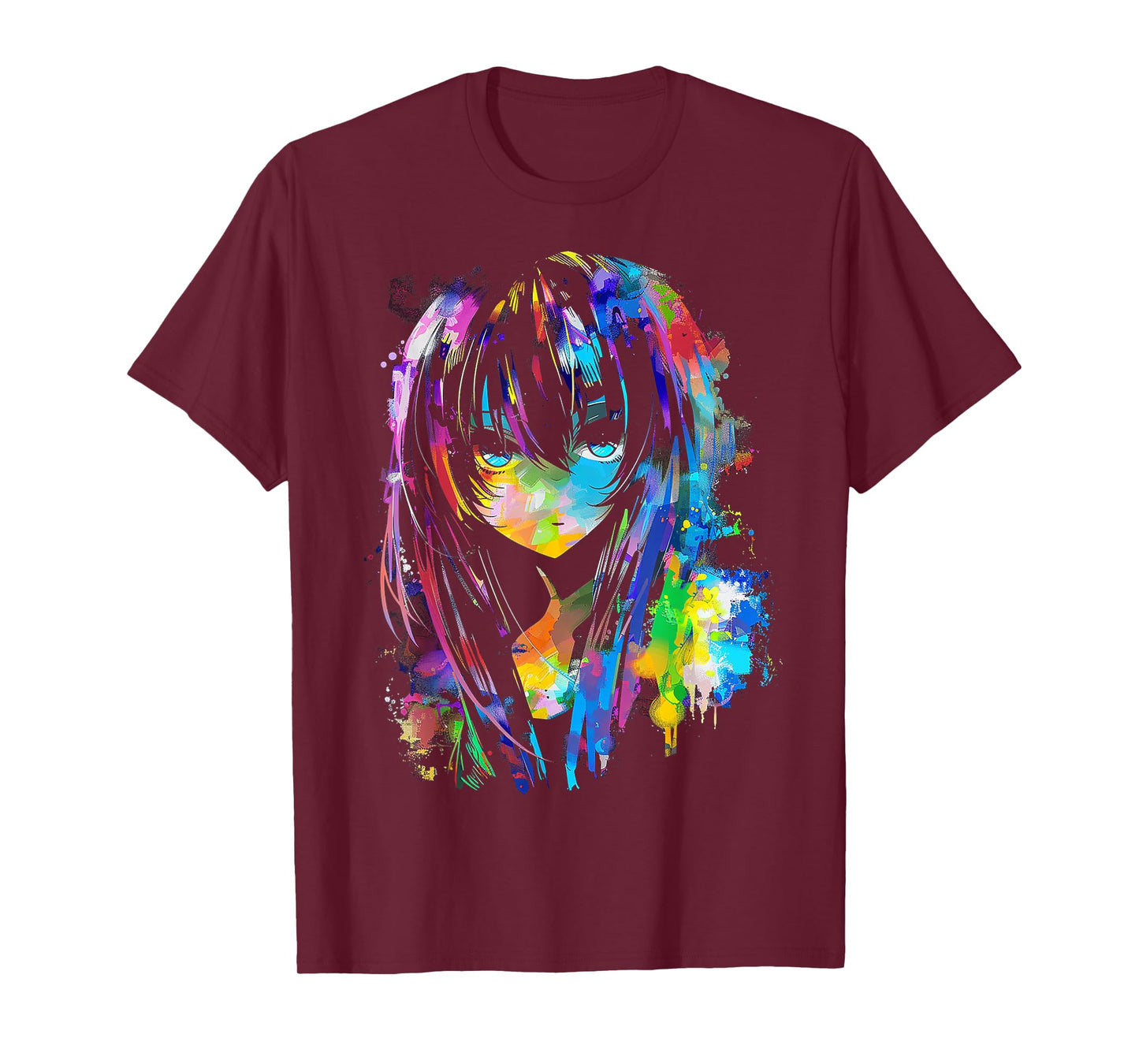 Anime Manga Graphic Colorful Art Anime T-Shirt