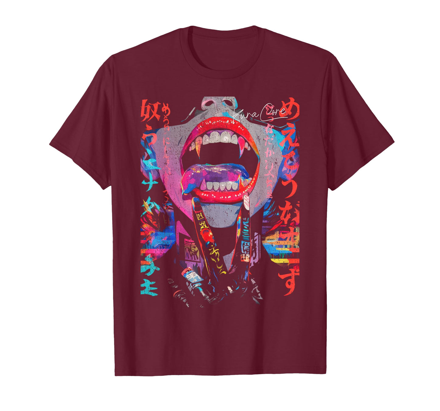 Japanese Streetwear Cyberpunk Y2K Retro Techwear Manga Anime T-Shirt