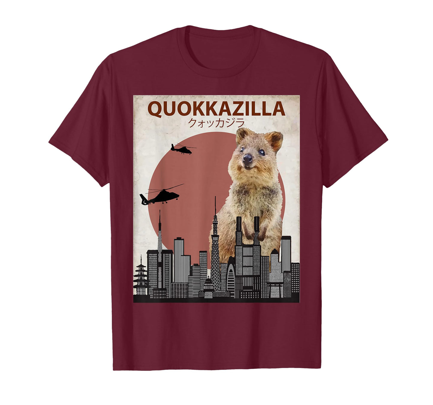Funny Quokka T-Shirt | Giant Australia Monster T-Shirt