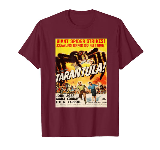 Giant Spider Tarantula, Sci-fi vintage movie poster T-Shirt