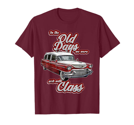 Miller,Meteor,Hotrod,Classic Ambulance car,Hearse1950s,1960s T-Shirt