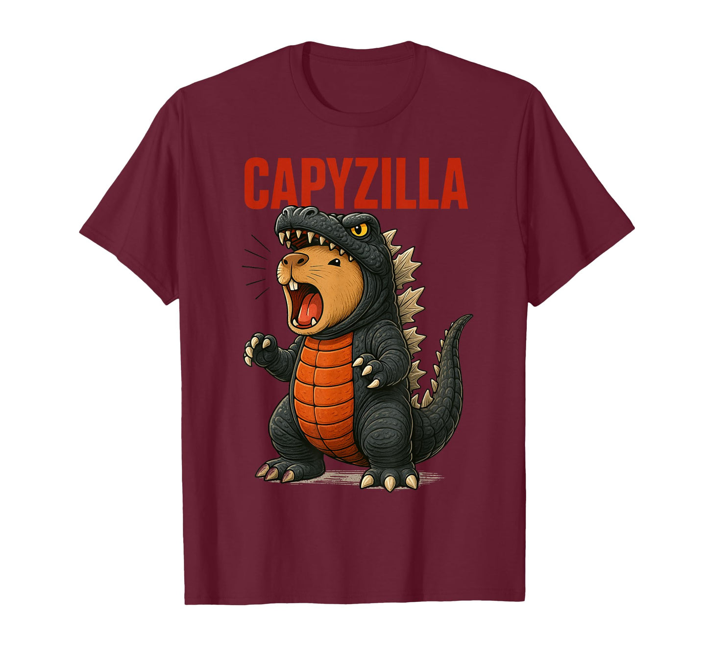 Capybara Funny Capyzilla Cosplay Kawaii Anime Boys Girls Kid T-Shirt