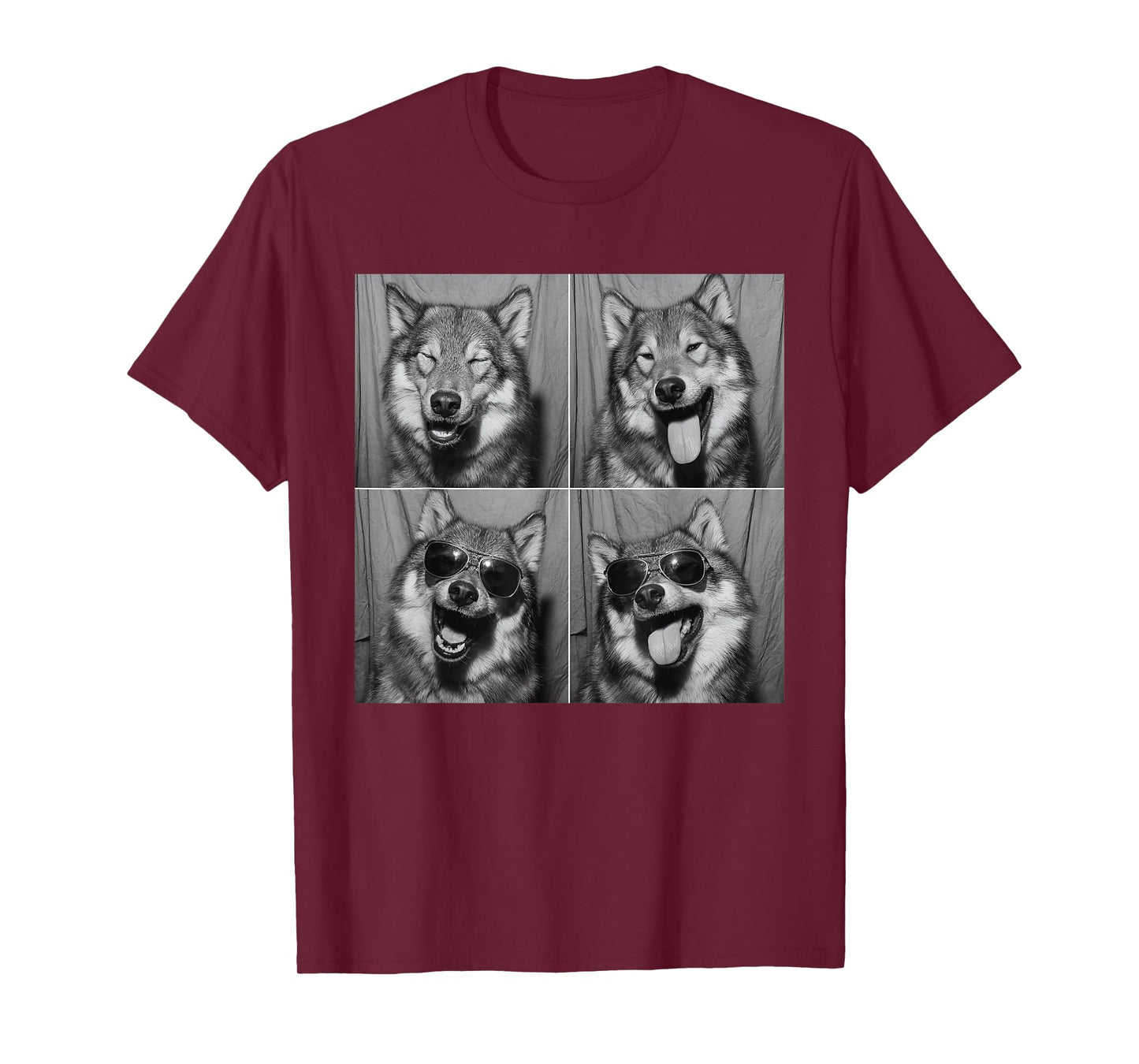 Funny Wolf Sunglasses T-Shirt