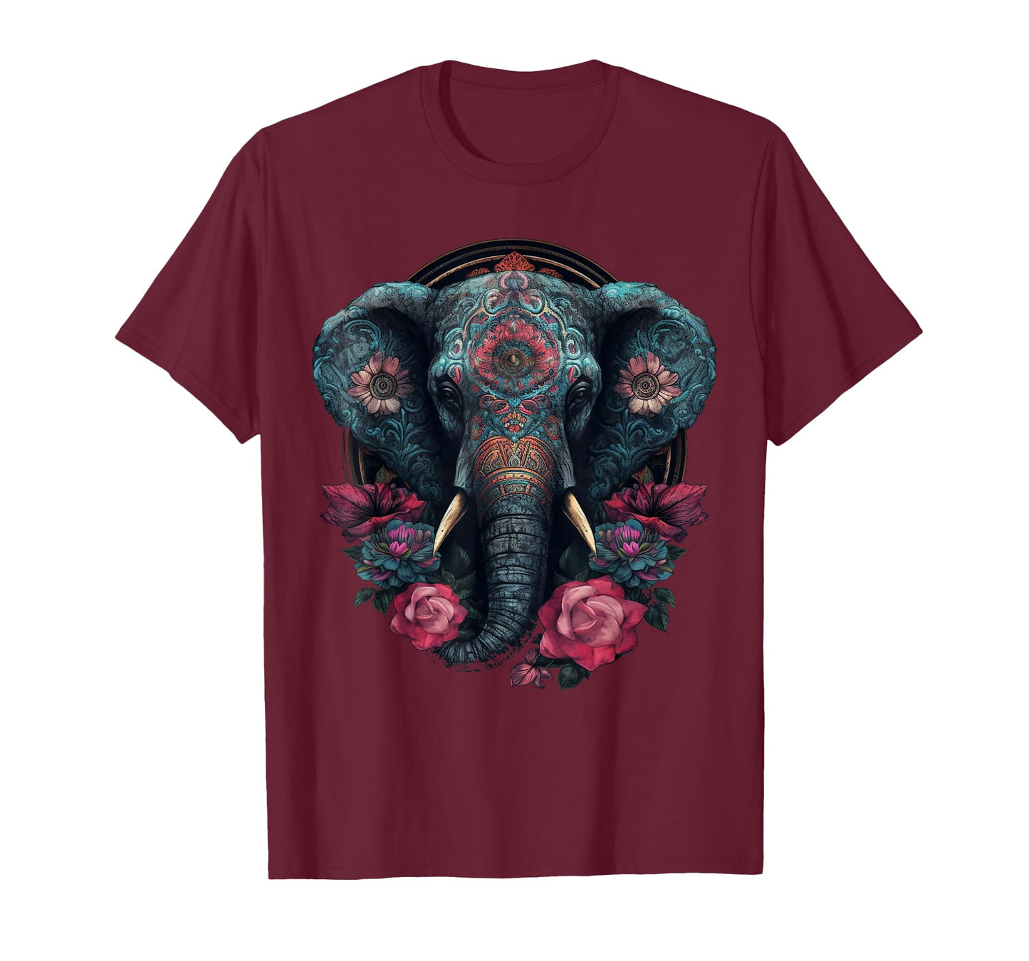 Elephant Art - Animal Zoo Elephant T-Shirt