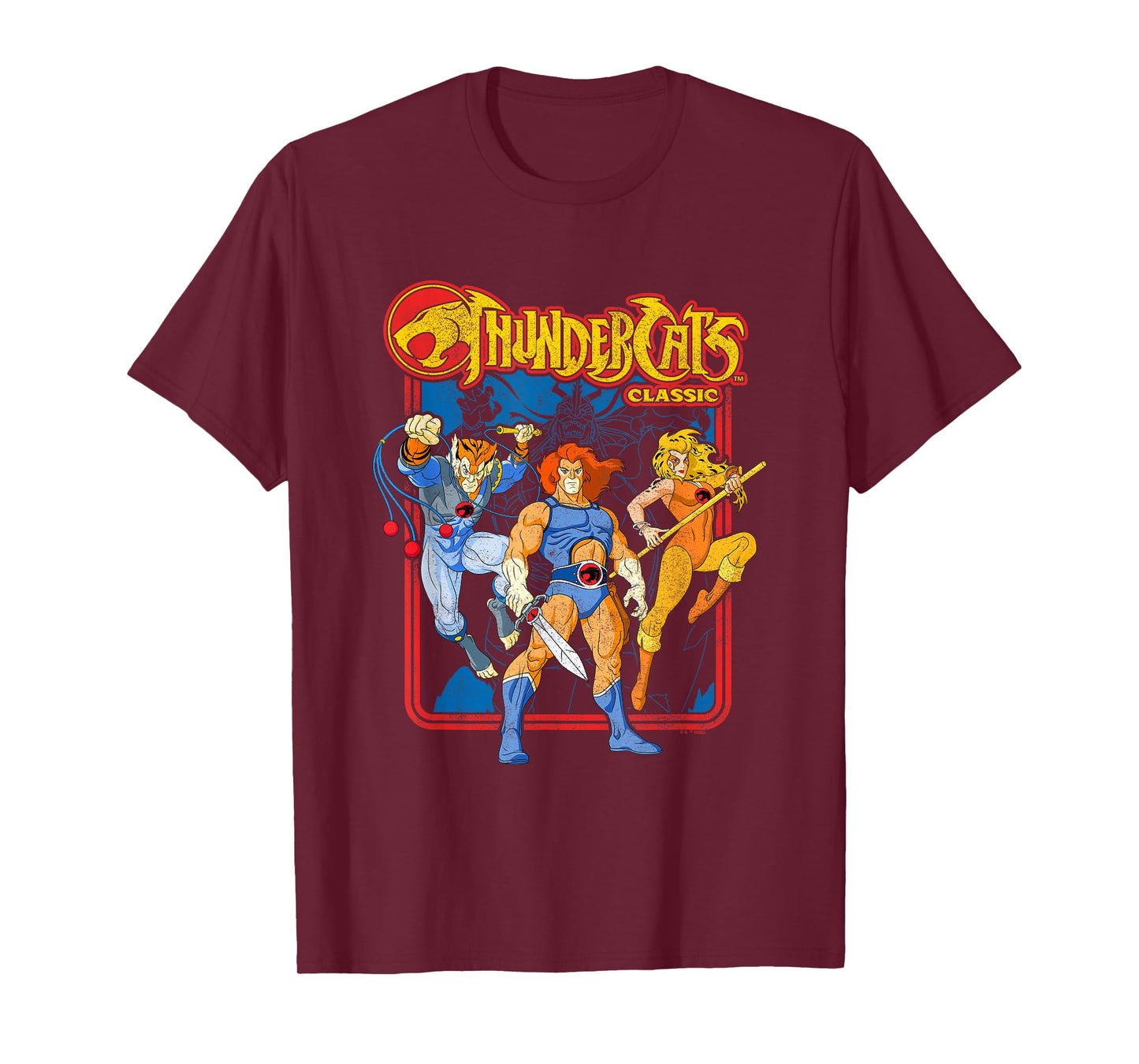 Thundercats Bring The Thunder Vintage Comic Group T-Shirt