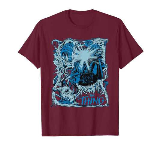The Thing Comic Horror Panel T-Shirt