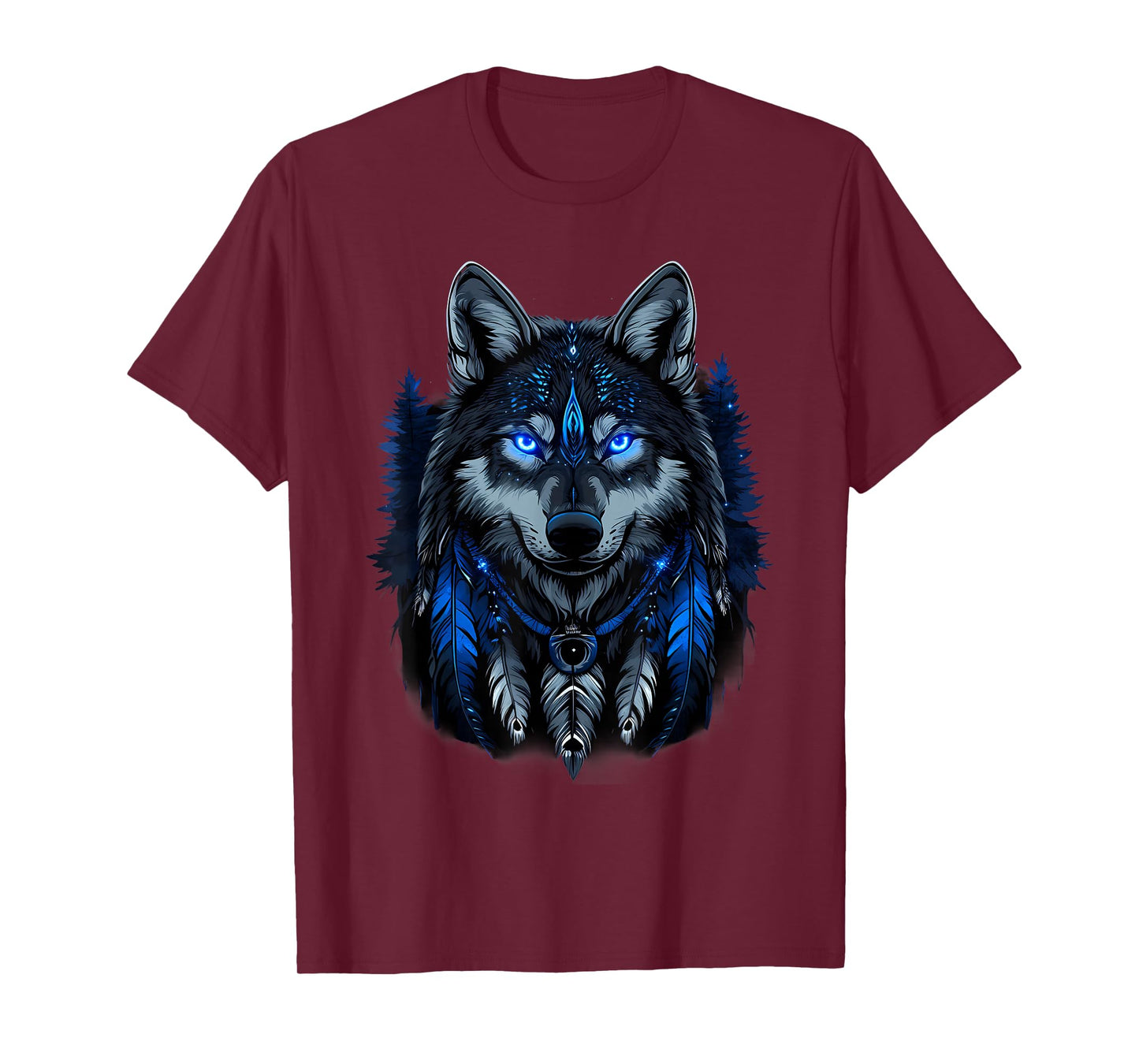 Indian Chief Wolf Native American Pride Native American T-Shirt