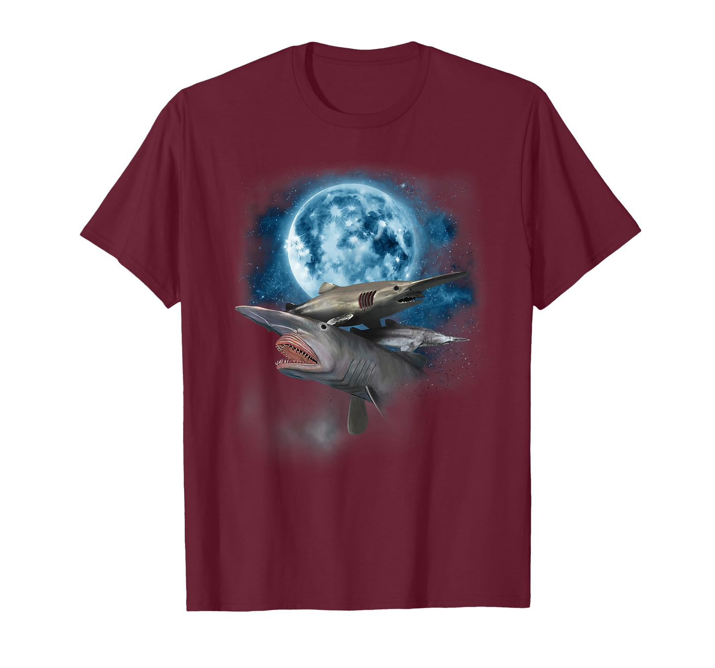 Goblin Shark Shirt - Howling at the Moon Goblin Shark T-Shirt