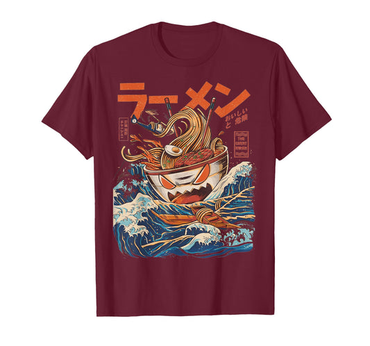Funny Vintage Japanese The Great Ramen Grunge Asian Gift T-Shirt