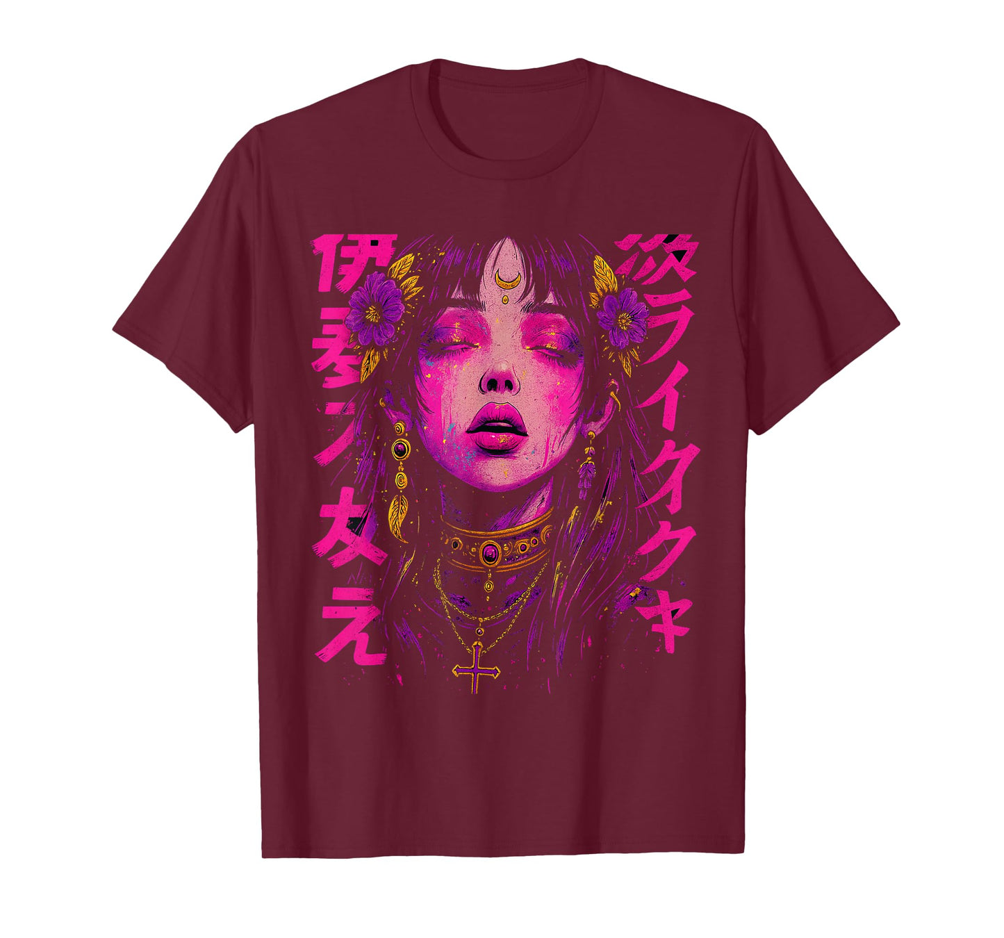 Japanese Futuristic Fashion | Retro Techwear | Anime Manga T-Shirt