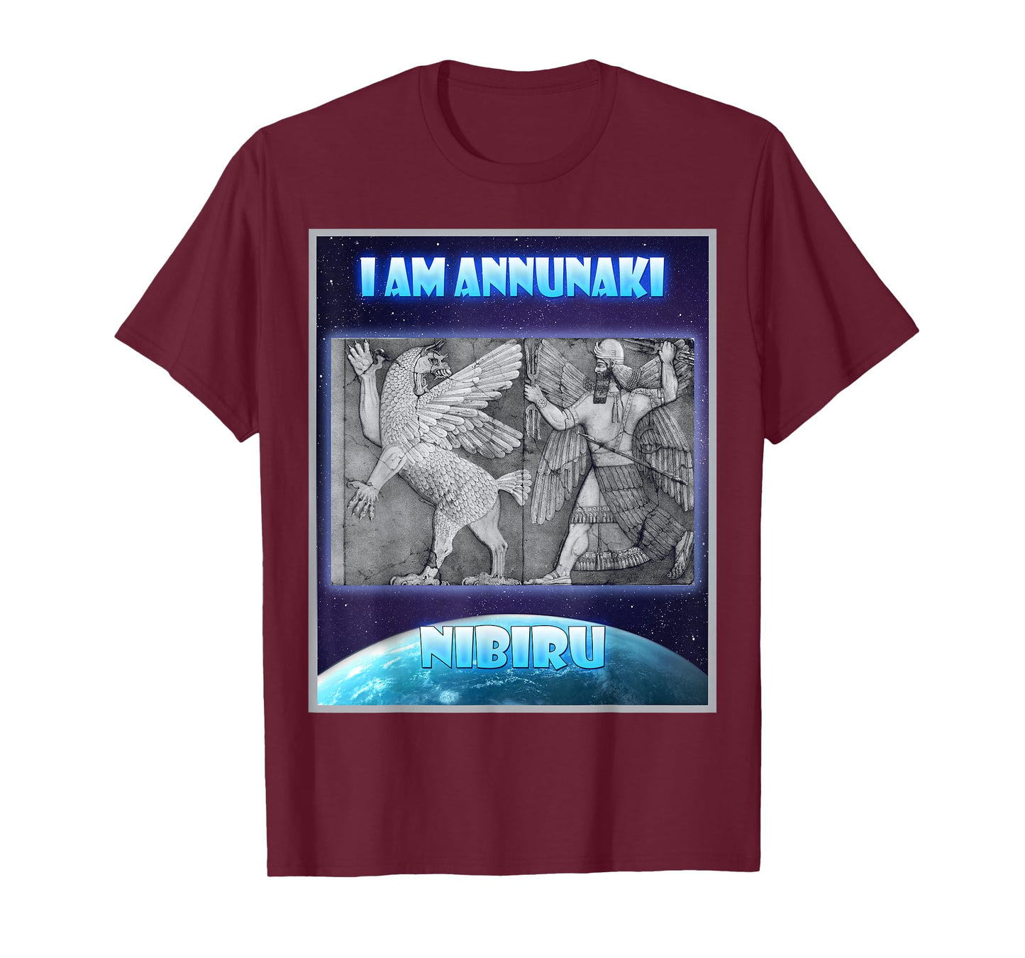 i am annunaki ancient aliens t-shirt, sumerian gods Enki T-Shirt