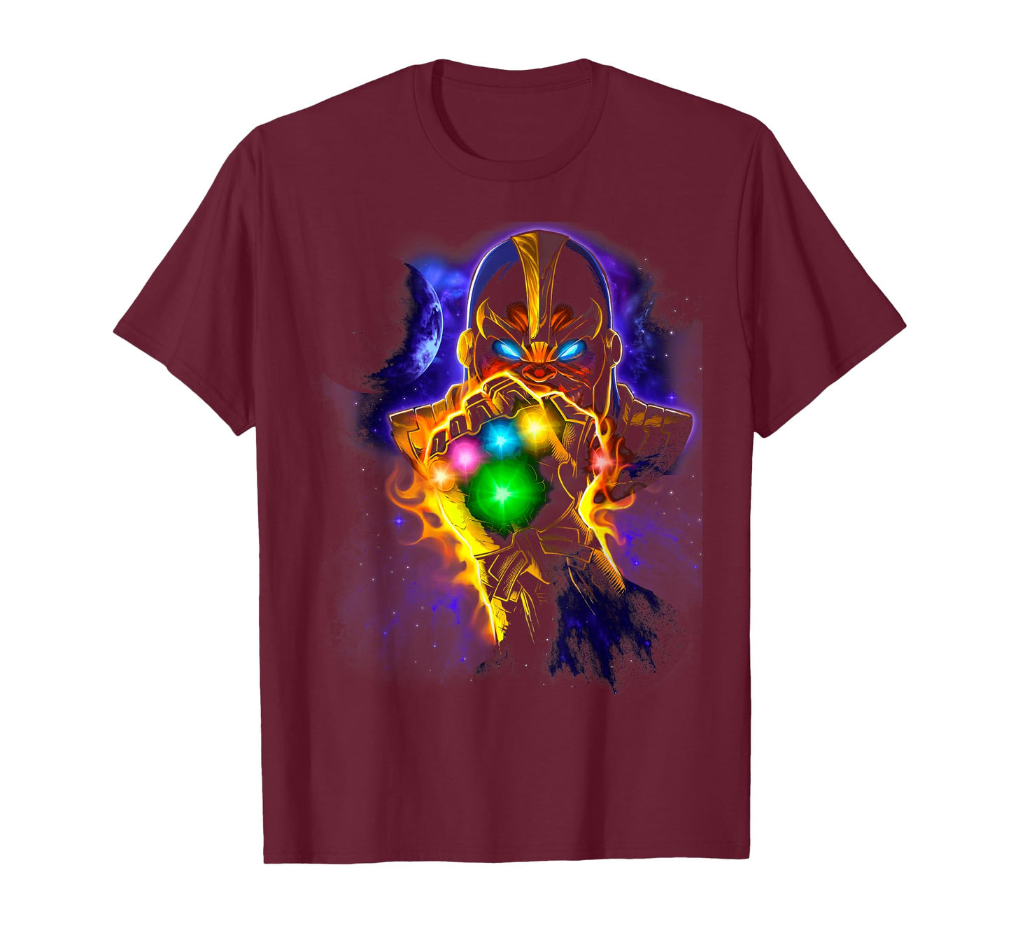 Marvel Thanos Powerful Glowing Infinity Gauntlet T-Shirt T-Shirt