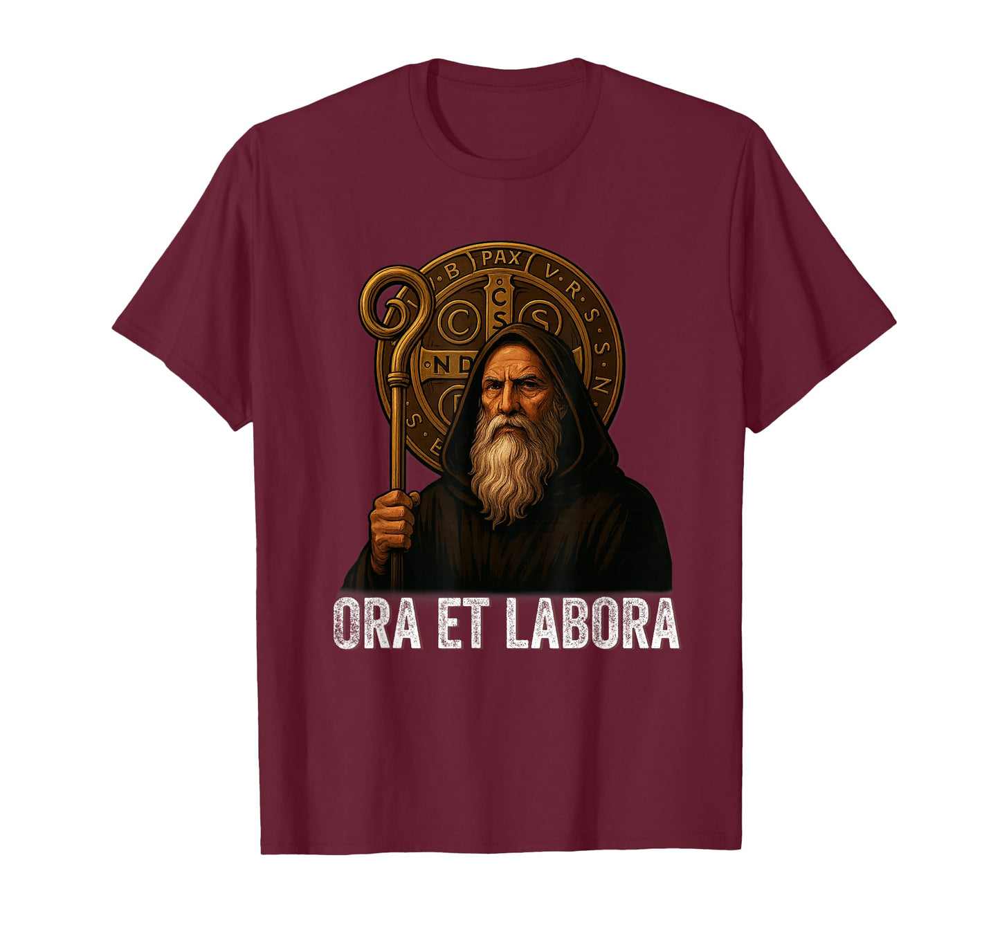 Catholic Saint Benedict Medal T-Shirt