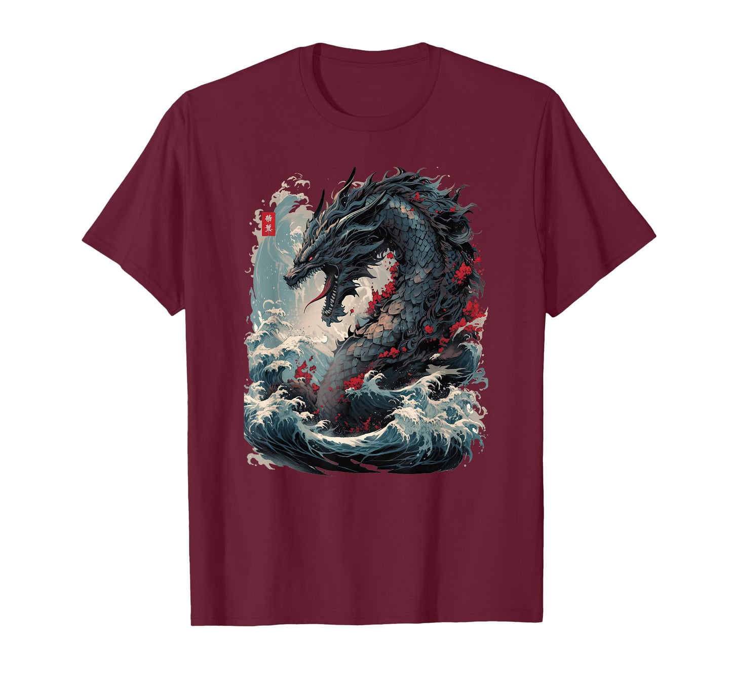 Japanese Aesthetic Dragon japanese art Japan Tattoo T-Shirt