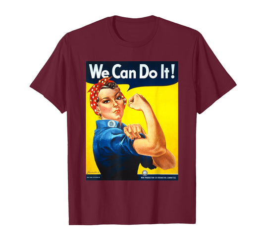 Rosie The Riveter Tshirt T-Shirt