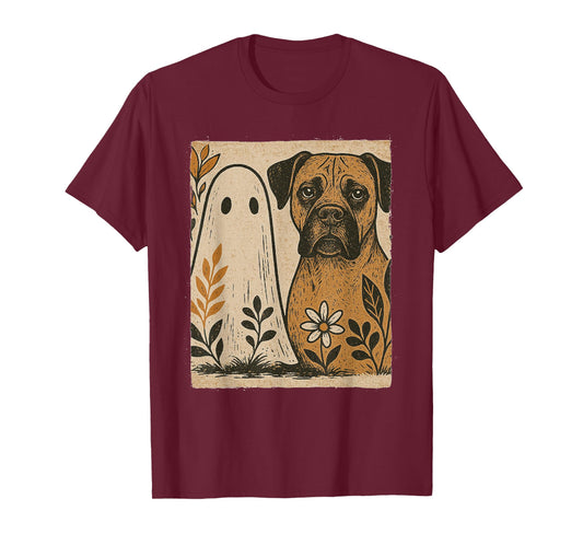 Halloween Halloween Boxer Dog Lovers Costume Men Women Kids T-Shirt