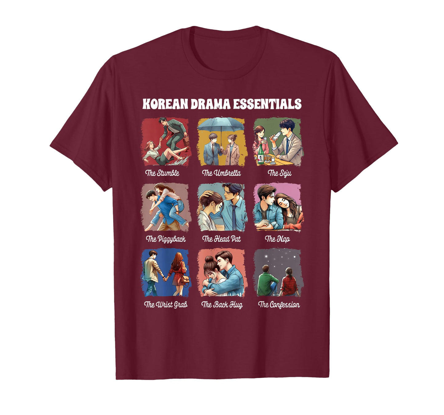 K-Drama Lover K-drama Vibes Korea Korean Drama Essentials T-Shirt