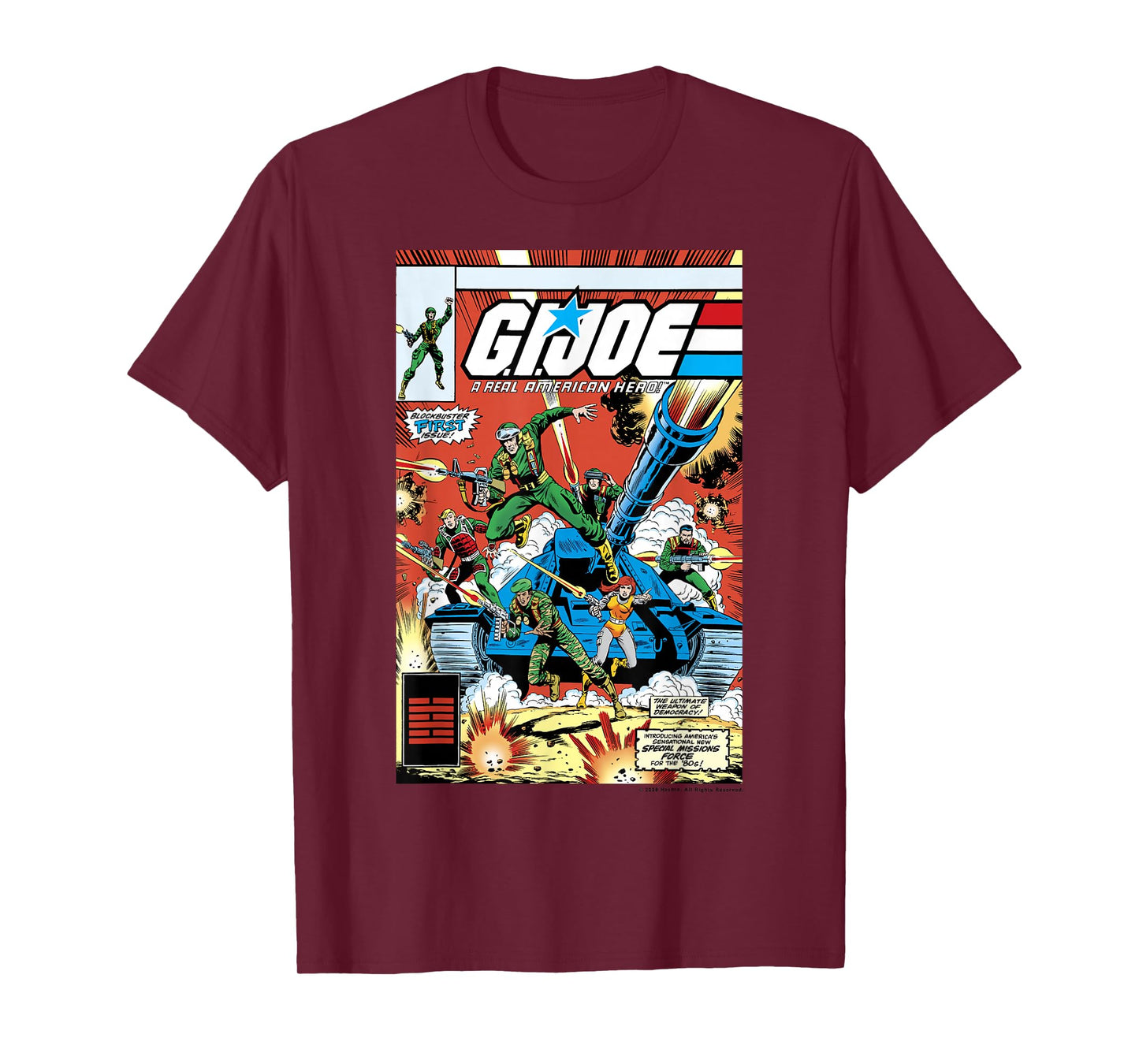 G.I. Joe A Real American Hero Comic Book Cover T-Shirt