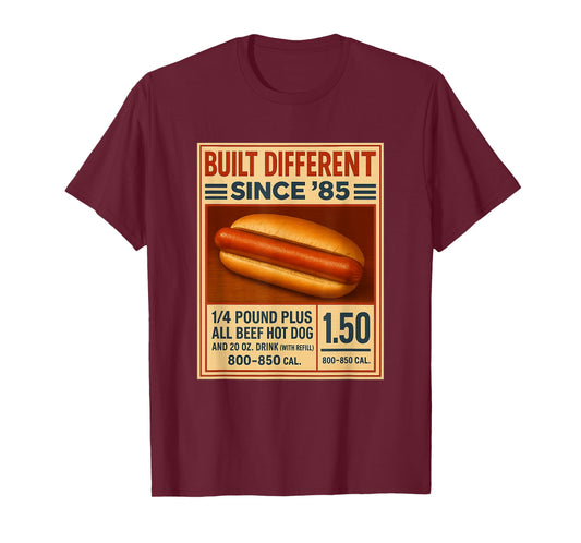 Built Different Vintage I Got That Dog In Me Hot Dogs Combo T-Shirt