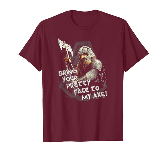 Lord of The Rings Gimli Pretty Face T-Shirt Small