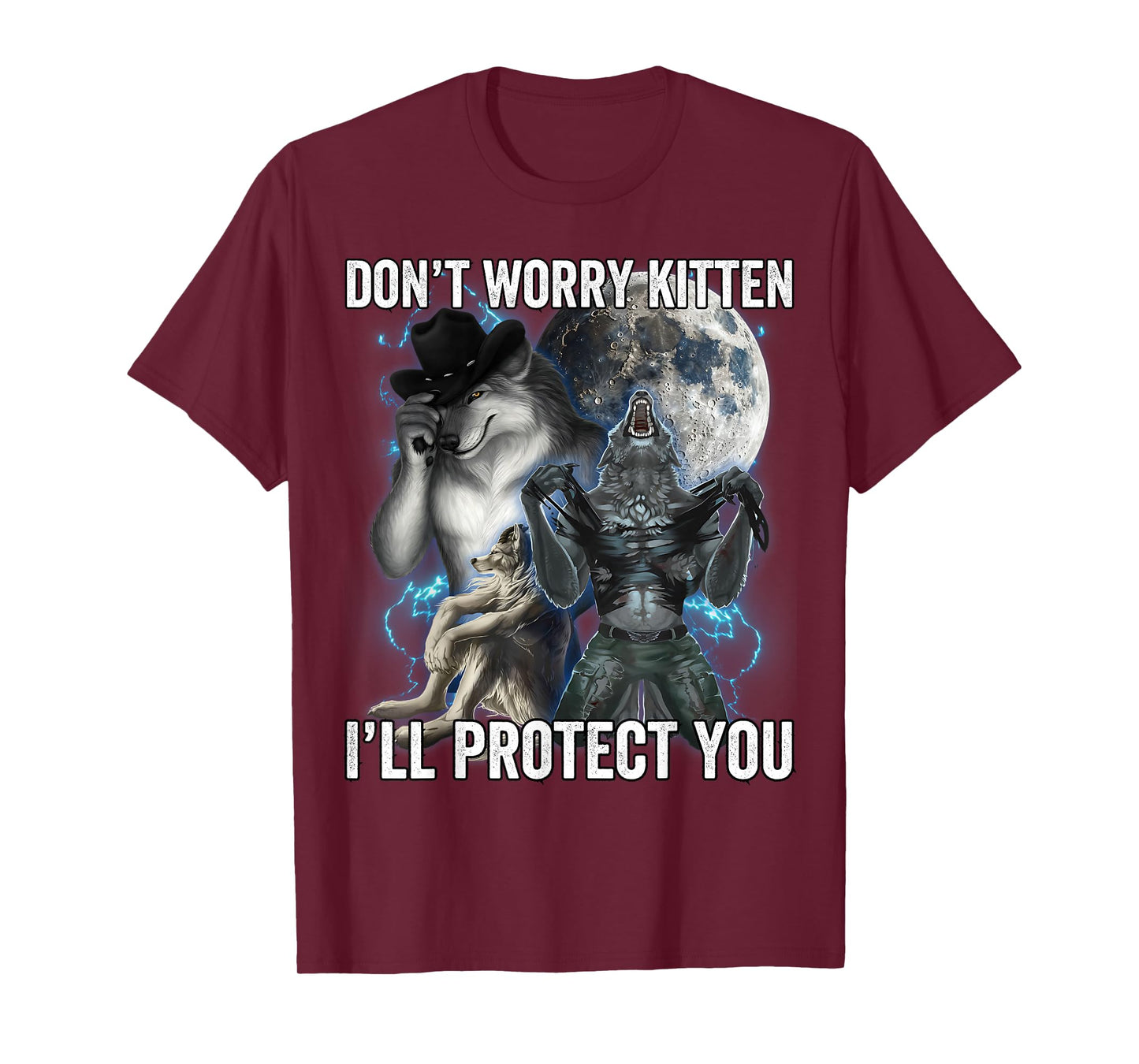 Don't Worry Kitten I'll Protect You T-Shirt