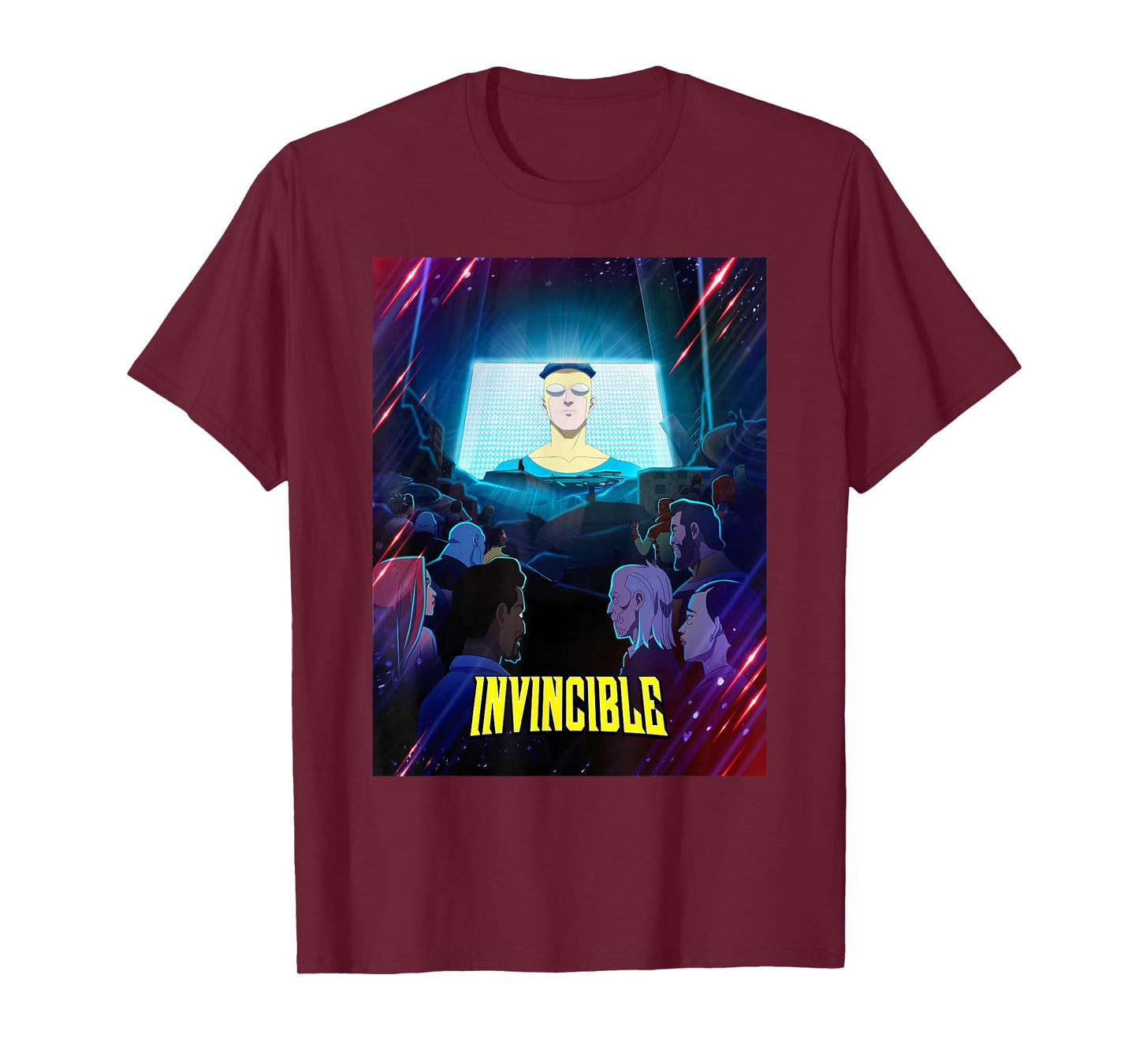 Invincible Evil Mark On Screen Poster T-Shirt