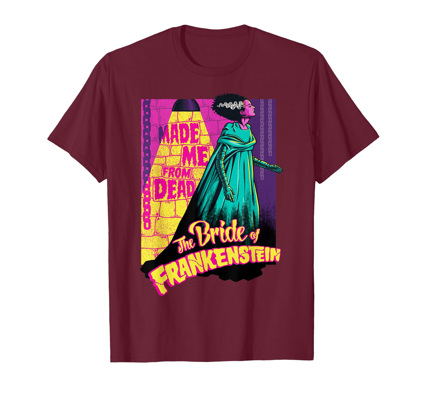 Made Me from Dead Bride of Frankenstein T-Shirt Small