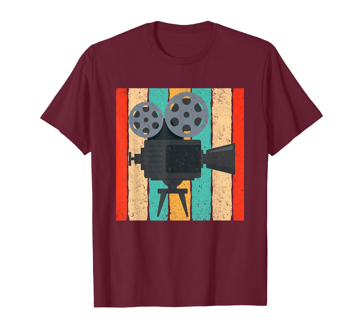Vintage Cinema Camera Retro Movie Projector T-Shirt