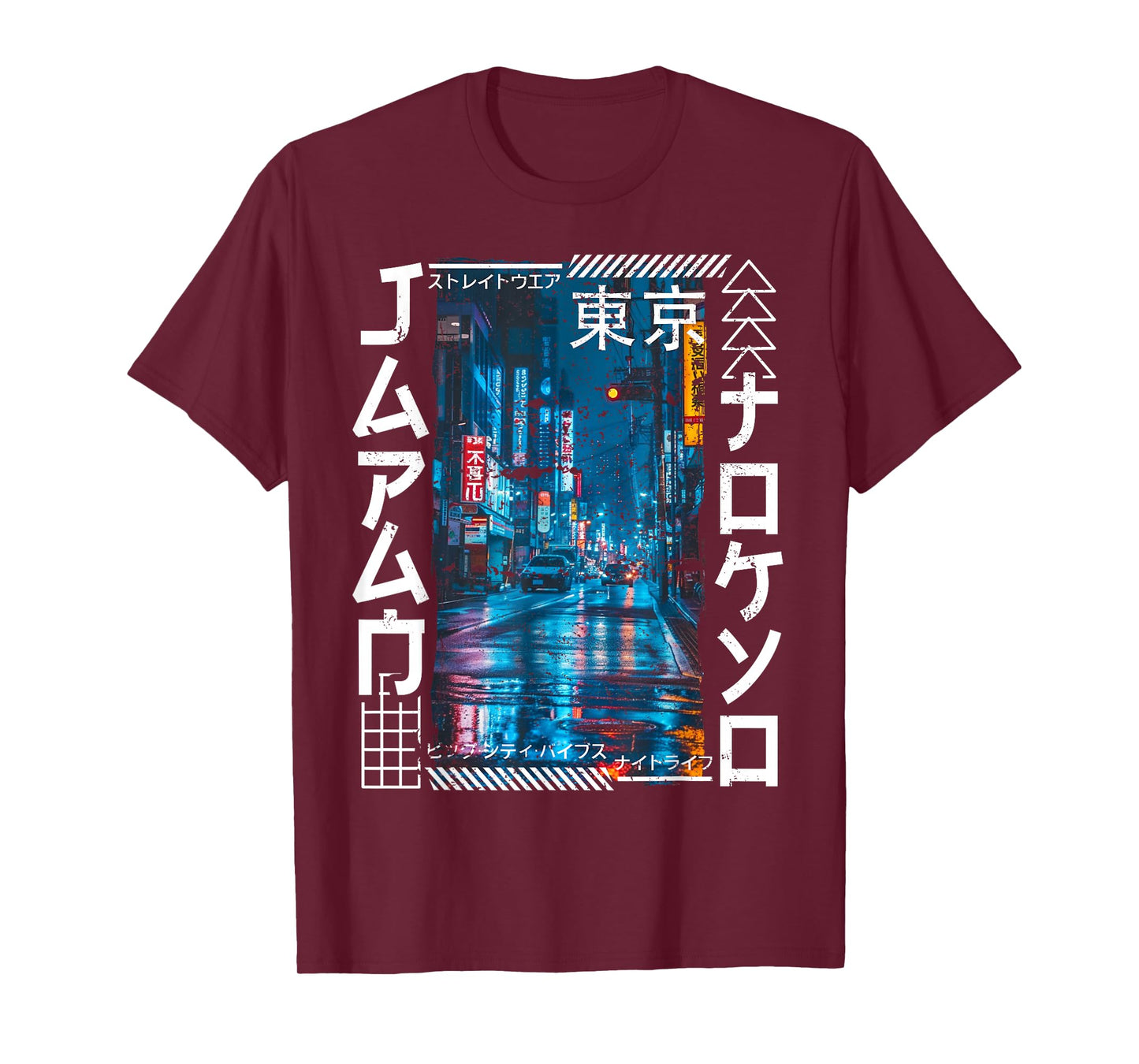 Tokyo City Retro Japan Aesthetics Streets of Tokyo T-Shirt