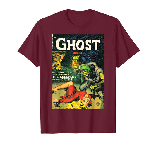 Halloween Horror Vintage Monster Comic Book Retro Scary T-Shirt