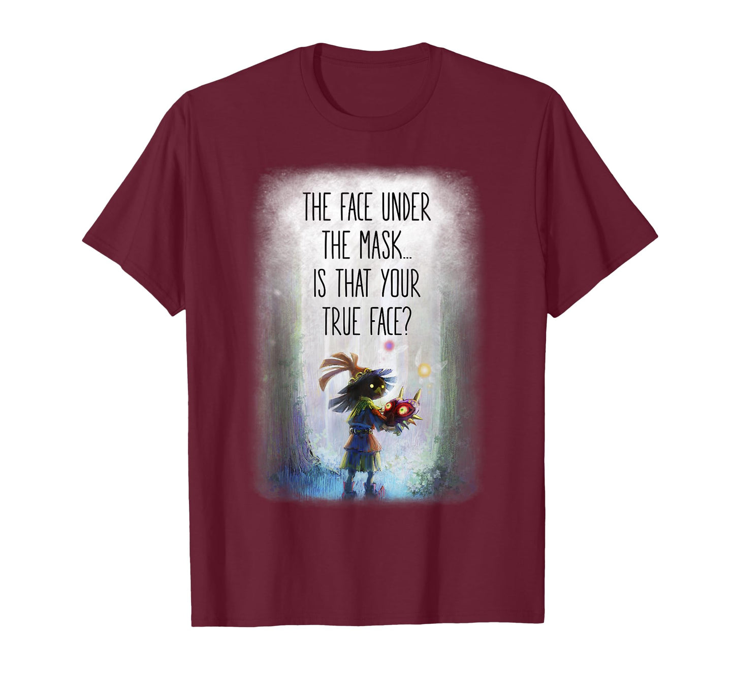 The Legend of Zelda Majora's Mask Is That Your True Face T-Shirt