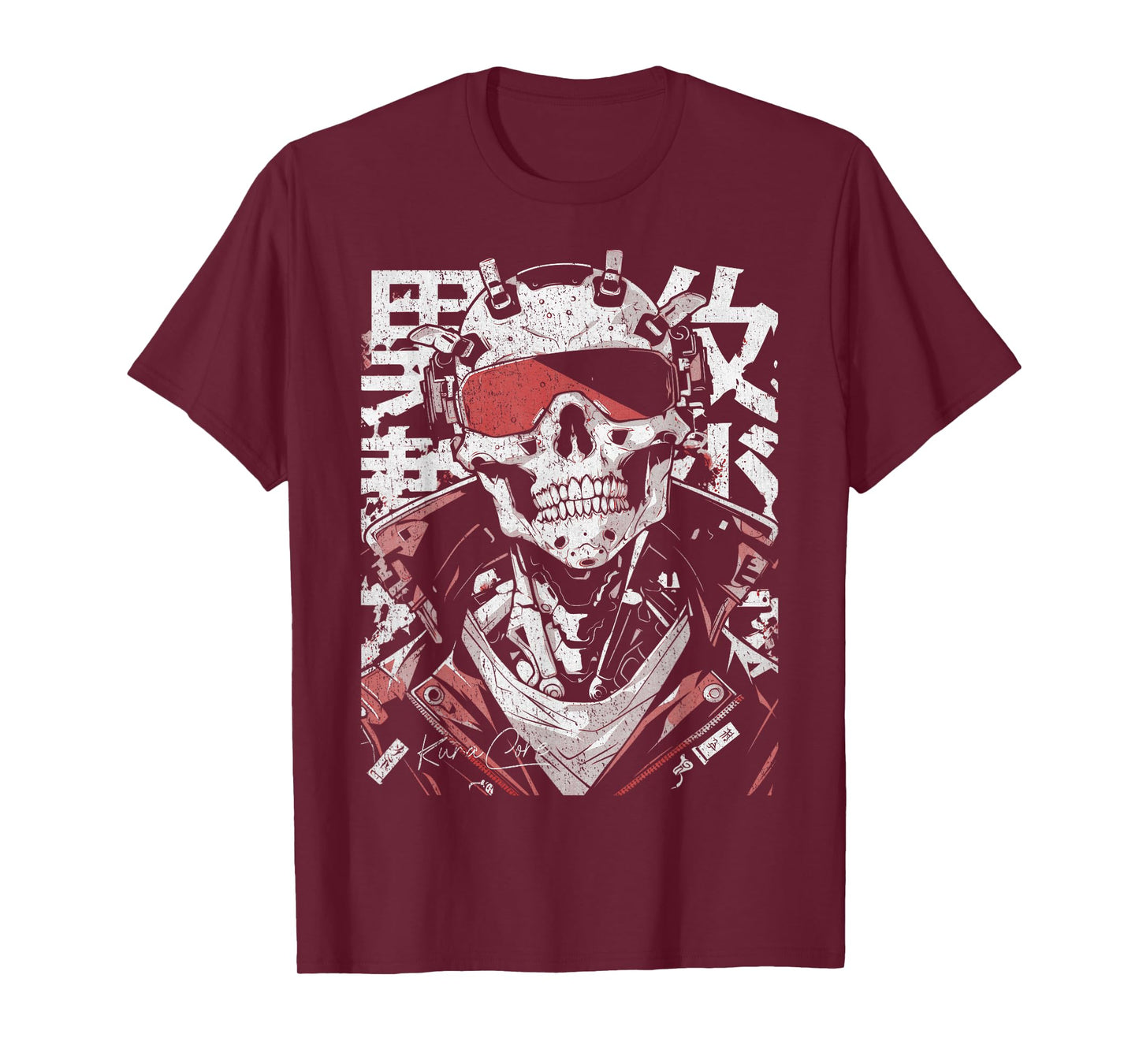 Japanese Streetwear Cyberpunk Y2K Retro Techwear Manga Anime T-Shirt